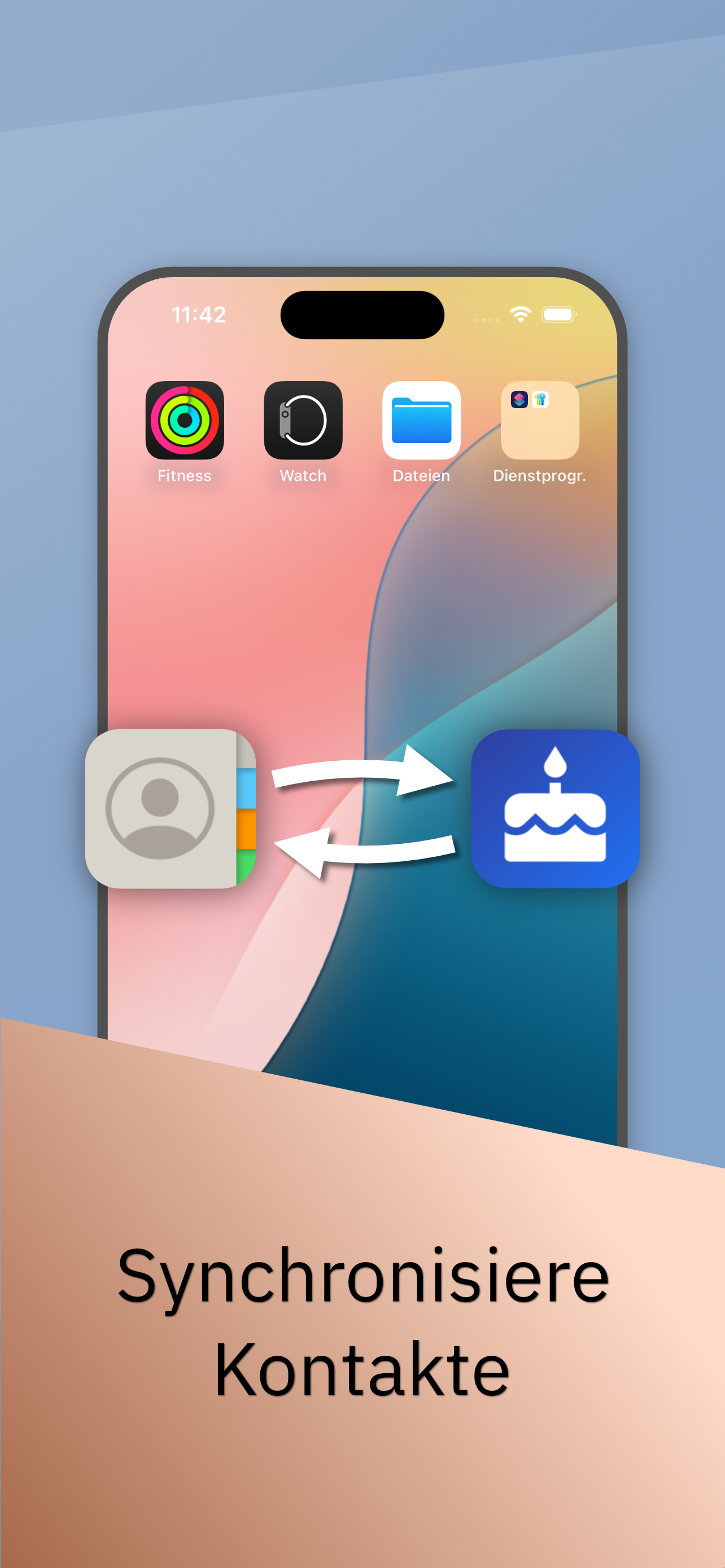 App Store: Synchronisierung